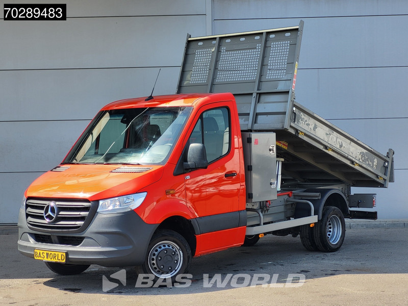 Mercedes-Benz Sprinter 514 CDI Open Laadbak met Kist Dubbellucht 3,5t Trekhaak Airco Cruise Euro6 Pritsche Pickup Open Box 2m3 Airco Trekhaak Cruise co - Varebil med plan: bilde 3 Mercedes-Benz Sprinter 514 CDI Open Laadbak met Kist Dubbellucht 3,5t Trekhaak Airco Cruise Euro6 Pritsche Pickup Open Box 2m3 Airco Trekhaak Cruise co - Varebil med plan: bilde 3