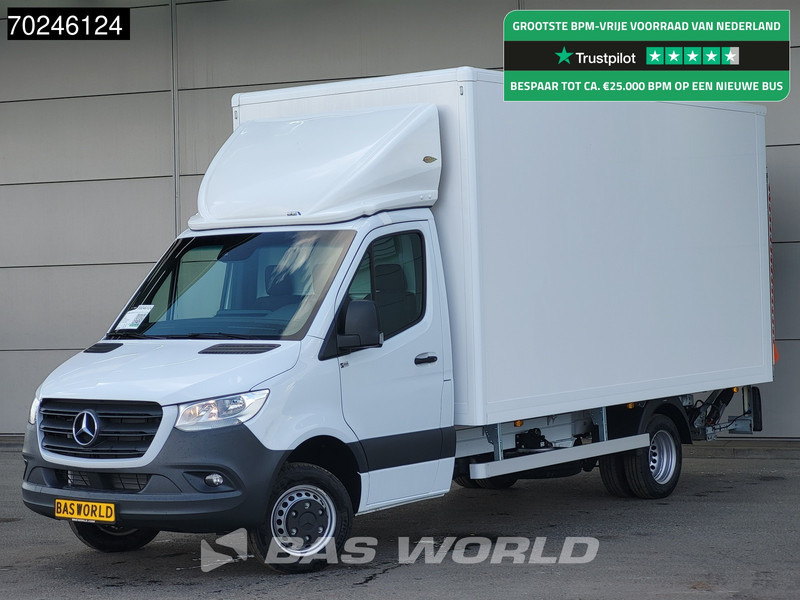 Mercedes-Benz Sprinter 515 CDI Automaat 1000kg Laadklep Zijdeur Dubbellucht Bakwagen MBUX Airco Cruise CarPlay D'Hollandia Euro6 Koffer Meubelbak 21m3 - Varebil med skap: bilde 1 Mercedes-Benz Sprinter 515 CDI Automaat 1000kg Laadklep Zijdeur Dubbellucht Bakwagen MBUX Airco Cruise CarPlay D'Hollandia Euro6 Koffer Meubelbak 21m3 - Varebil med skap: bilde 1