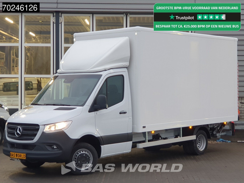Mercedes-Benz Sprinter 515 CDI Automaat 1000kg Laadklep Zijdeur Dubbellucht Bakwagen MBUX Airco Cruise CarPlay D'Hollandia Euro6 Koffer Meubelbak 21m3 - Varebil med skap: bilde 1 Mercedes-Benz Sprinter 515 CDI Automaat 1000kg Laadklep Zijdeur Dubbellucht Bakwagen MBUX Airco Cruise CarPlay D'Hollandia Euro6 Koffer Meubelbak 21m3 - Varebil med skap: bilde 1