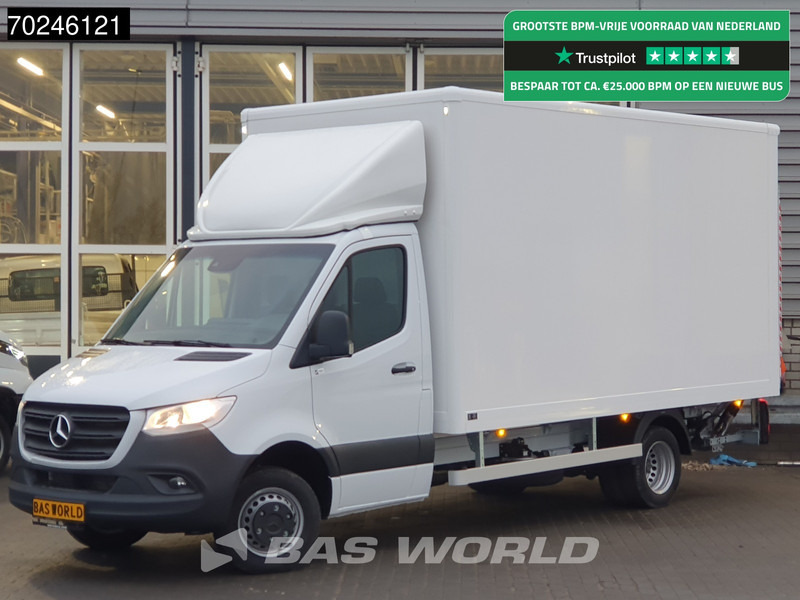 Mercedes-Benz Sprinter 515 CDI Automaat 1000kg Laadklep Zijdeur Dubbellucht Bakwagen MBUX Airco Cruise CarPlay D'Hollandia Euro6 Koffer Meubelbak 21m3 - Varebil med skap: bilde 1 Mercedes-Benz Sprinter 515 CDI Automaat 1000kg Laadklep Zijdeur Dubbellucht Bakwagen MBUX Airco Cruise CarPlay D'Hollandia Euro6 Koffer Meubelbak 21m3 - Varebil med skap: bilde 1