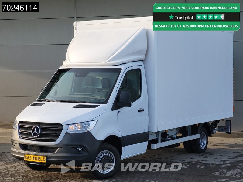 Mercedes-Benz Sprinter 515 CDI Automaat Bakwagen Laadklep Zijdeur MBUX Airco Cruise Meubelbak Koffer 21m3 Airco Cruise control - Varebil med skap: bilde 1 Mercedes-Benz Sprinter 515 CDI Automaat Bakwagen Laadklep Zijdeur MBUX Airco Cruise Meubelbak Koffer 21m3 Airco Cruise control - Varebil med skap: bilde 1