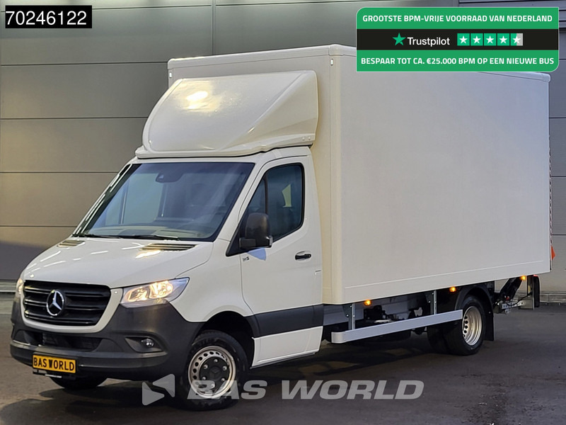 Mercedes-Benz Sprinter 515 CDI Automaat Laadklep Zijdeur Dubbellucht Bakwagen MBUX Airco Cruise MBUX Koffer Meubelbak 21m3 Airco Cruise control - Varebil med skap: bilde 1 Mercedes-Benz Sprinter 515 CDI Automaat Laadklep Zijdeur Dubbellucht Bakwagen MBUX Airco Cruise MBUX Koffer Meubelbak 21m3 Airco Cruise control - Varebil med skap: bilde 1