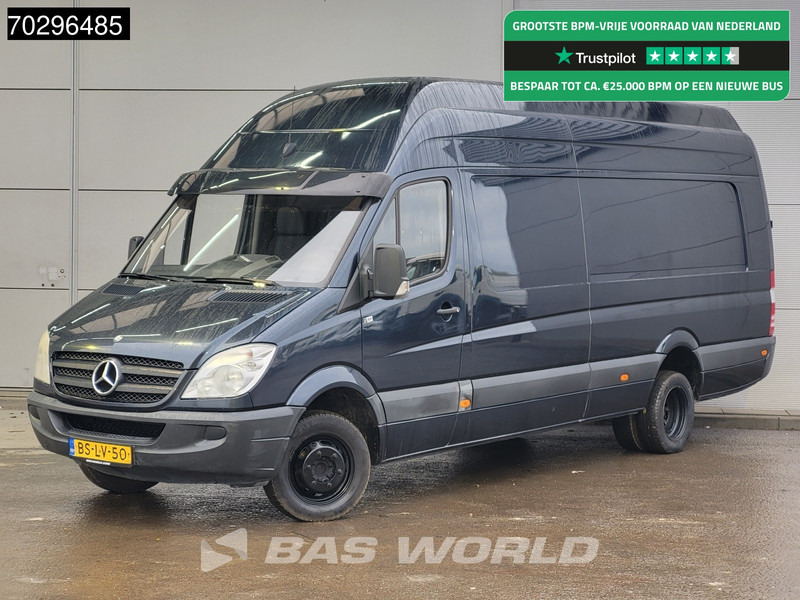 Mercedes-Benz Sprinter 515 CDI XXL Automaat Dubbellucht Hoog Dak L4H3 Trekhaak Airco Standkachel L4 APK 02-2026 Airco Trekhaak - Kassebil: bilde 1 Mercedes-Benz Sprinter 515 CDI XXL Automaat Dubbellucht Hoog Dak L4H3 Trekhaak Airco Standkachel L4 APK 02-2026 Airco Trekhaak - Kassebil: bilde 1