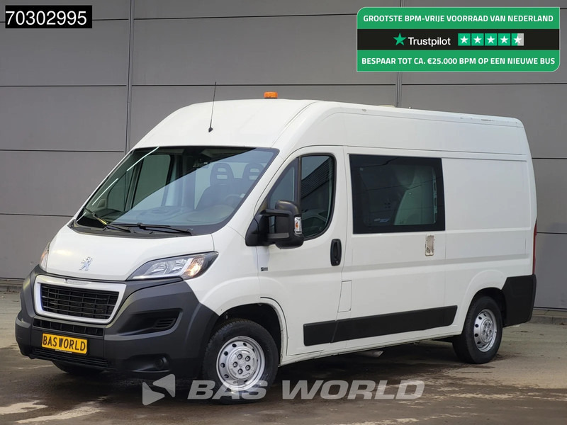 Peugeot Boxer 110PK Dubbel Cabine L2H2 Trekhaak Airco Cruise Camera Euro6 L2 DC Doka Mixto Airco Cruise control - Kassebil: bilde 1 Peugeot Boxer 110PK Dubbel Cabine L2H2 Trekhaak Airco Cruise Camera Euro6 L2 DC Doka Mixto Airco Cruise control - Kassebil: bilde 1