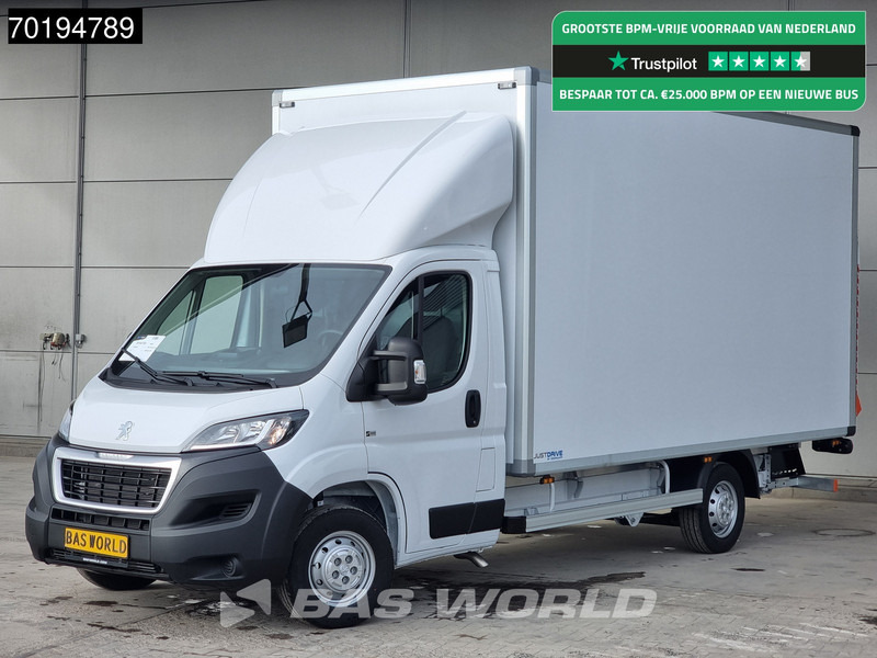 Peugeot Boxer 165PK Bakwagen Laadklep Zijdeur Lat om lat Airco Bluetooth Radio Meubelbak Koffer Gesloten laadbak 21m3 Airco Cruise control - Varebil med skap: bilde 1 Peugeot Boxer 165PK Bakwagen Laadklep Zijdeur Lat om lat Airco Bluetooth Radio Meubelbak Koffer Gesloten laadbak 21m3 Airco Cruise control - Varebil med skap: bilde 1