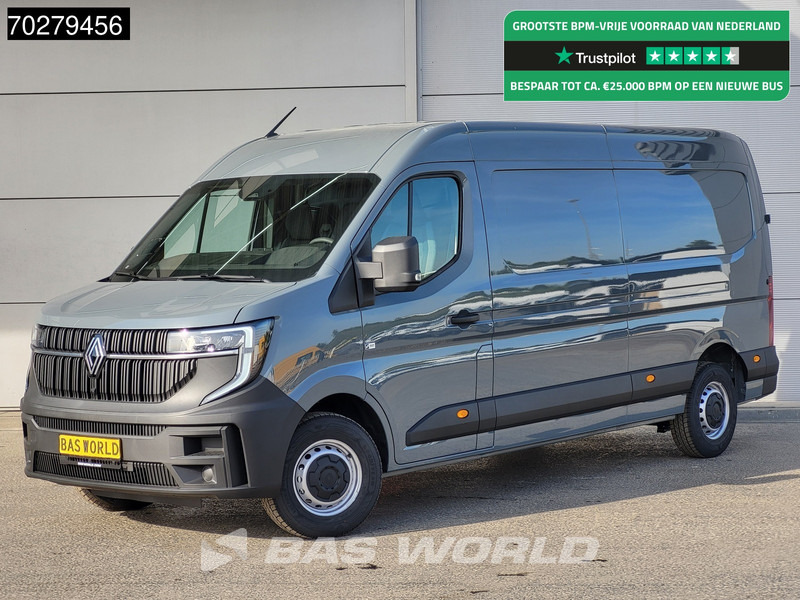Renault Master 130pk 2025 Model! L3H2 Camera Carplay LED Airco Cruise Parkeersensoren L3 12m3 Airco Cruise control - Kassebil: bilde 1 Renault Master 130pk 2025 Model! L3H2 Camera Carplay LED Airco Cruise Parkeersensoren L3 12m3 Airco Cruise control - Kassebil: bilde 1