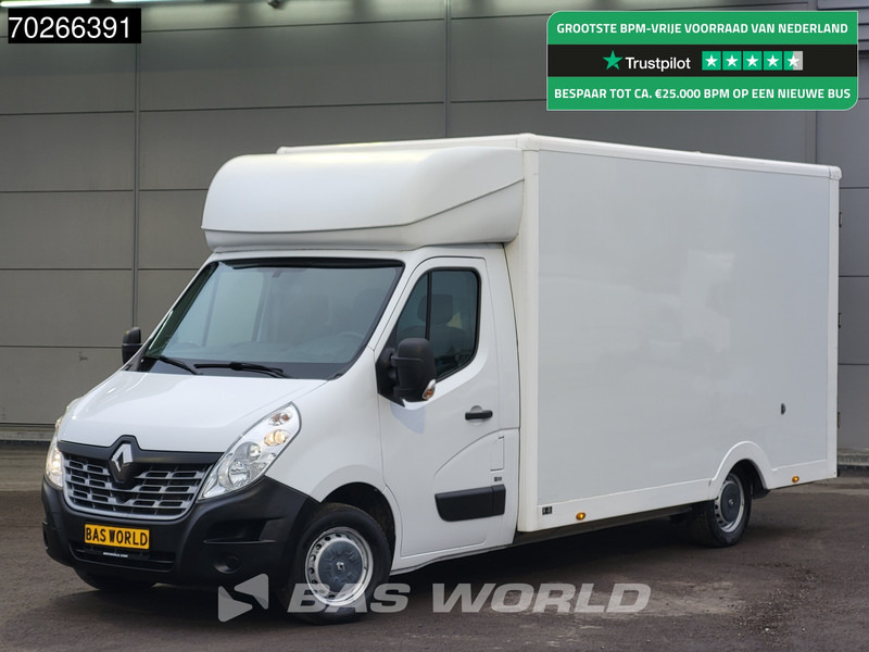 Renault Master 130pk Bakwagen Verkoopwagen Airco Cruise Euro6 Plancher Meubelbak Foodtruck Paardenwagen 20m3 Airco Cruise control - Varebil med skap: bilde 1 Renault Master 130pk Bakwagen Verkoopwagen Airco Cruise Euro6 Plancher Meubelbak Foodtruck Paardenwagen 20m3 Airco Cruise control - Varebil med skap: bilde 1