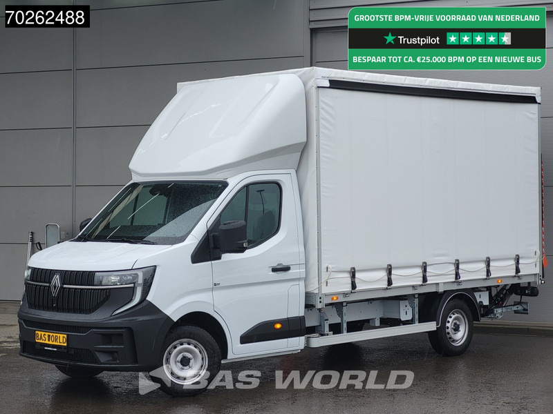 Renault Master 170pk Schuifzeilen met Laadklep 2025 Model LED Carplay Airco Cruise Schuifzeil Zeilen Koffer Meubelbak 21m3 Airco Cruise control - Varebil med kapell: bilde 1 Renault Master 170pk Schuifzeilen met Laadklep 2025 Model LED Carplay Airco Cruise Schuifzeil Zeilen Koffer Meubelbak 21m3 Airco Cruise control - Varebil med kapell: bilde 1