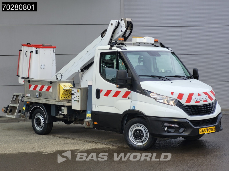 Iveco Daily 35S14 Hoogwerker 14meter werkhoogte 4xGestempeld 292 Arbeidsuren Airco Cruise Euro6 Hubarbeitsbühne France Elevateur 1Personen A - Varebil: bilde 3 Iveco Daily 35S14 Hoogwerker 14meter werkhoogte 4xGestempeld 292 Arbeidsuren Airco Cruise Euro6 Hubarbeitsbühne France Elevateur 1Personen A - Varebil: bilde 3