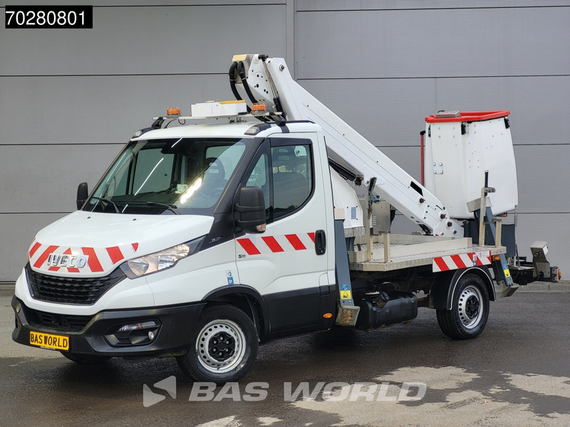 Iveco Daily 35S14 Hoogwerker 14meter werkhoogte 4xGestempeld 292 Arbeidsuren Airco Cruise Euro6 Hubarbeitsbühne France Elevateur 1Personen A - Varebil: bilde 2 Iveco Daily 35S14 Hoogwerker 14meter werkhoogte 4xGestempeld 292 Arbeidsuren Airco Cruise Euro6 Hubarbeitsbühne France Elevateur 1Personen A - Varebil: bilde 2