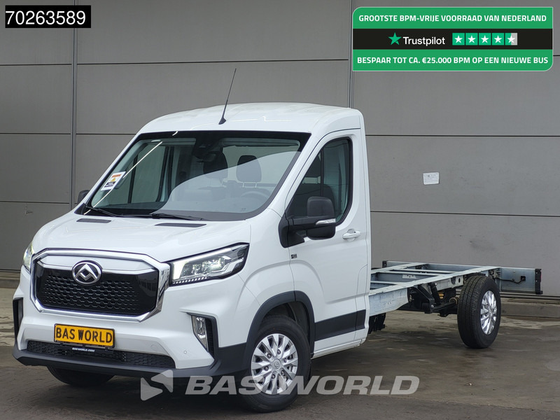 Maxus eDeliver 9 204PK 65kWh Elektrisch 140km WLTP Automaat Chassis Cabine L4 400cm WB Fahrgestell Airco - Varebil, Elektrisk varebil: bilde 1 Maxus eDeliver 9 204PK 65kWh Elektrisch 140km WLTP Automaat Chassis Cabine L4 400cm WB Fahrgestell Airco - Varebil, Elektrisk varebil: bilde 1