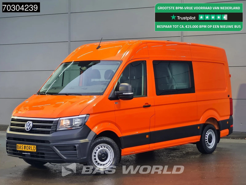 Volkswagen Crafter 102pk Dubbel Cabine L3H3 Airco Euro6 DC Doka Mixto Airco - Kassebil: bilde 1 Volkswagen Crafter 102pk Dubbel Cabine L3H3 Airco Euro6 DC Doka Mixto Airco - Kassebil: bilde 1