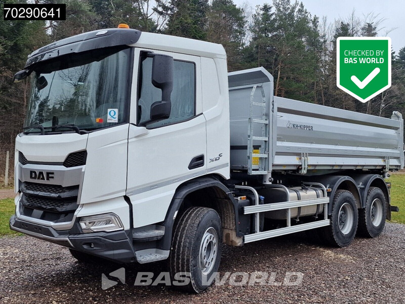 DAF XD 450 XD 6X4 NEW! 12m3 KH 3-way Tipper Big-Axle Steel suspension Euro 6 - Tippbil: bilde 1 DAF XD 450 XD 6X4 NEW! 12m3 KH 3-way Tipper Big-Axle Steel suspension Euro 6 - Tippbil: bilde 1
