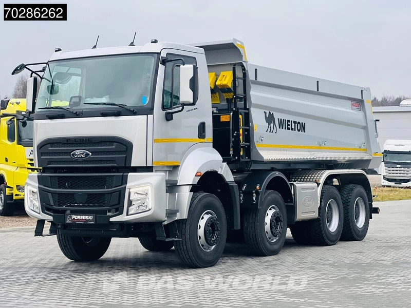 Ford F-Line 4145 8X4 NEW! 18m3 Wielton Tipper Steelsuspension Automatic Navi Euro 6 - Tippbil: bilde 5 Ford F-Line 4145 8X4 NEW! 18m3 Wielton Tipper Steelsuspension Automatic Navi Euro 6 - Tippbil: bilde 5