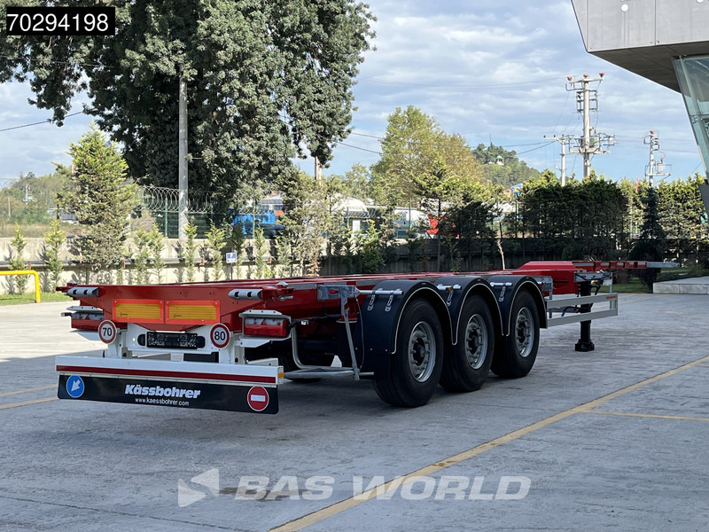 Kässbohrer 3 axles 40 ft 45 ft - Container-transport/ Vekselflak semitrailer: bilde 5 Kässbohrer 3 axles 40 ft 45 ft - Container-transport/ Vekselflak semitrailer: bilde 5