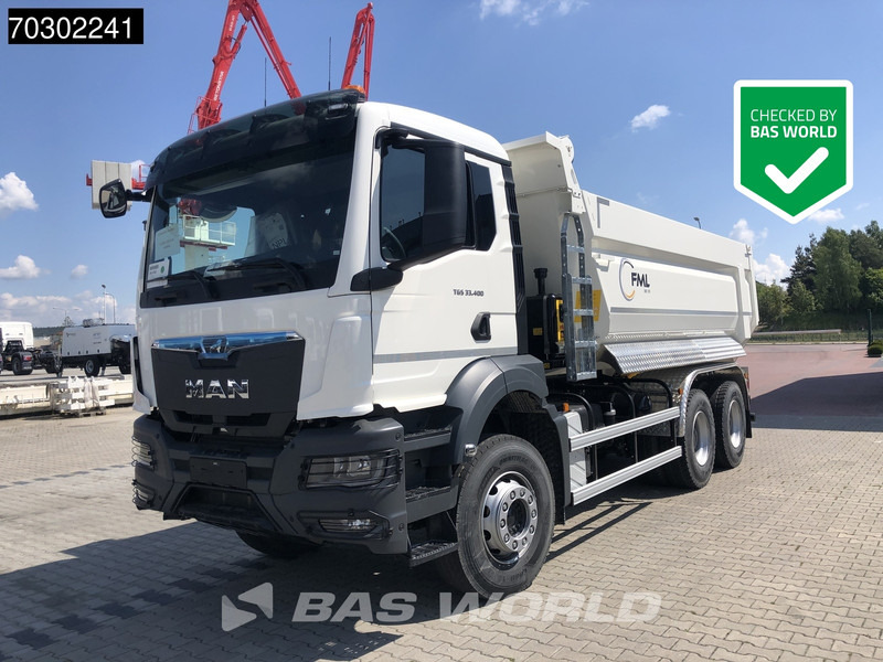 MAN TGS 33.400 6X4 NEW 17m3 KH Kipper Manual Steel suspension Big-Axle EURO 2 - Tippbil: bilde 1 MAN TGS 33.400 6X4 NEW 17m3 KH Kipper Manual Steel suspension Big-Axle EURO 2 - Tippbil: bilde 1