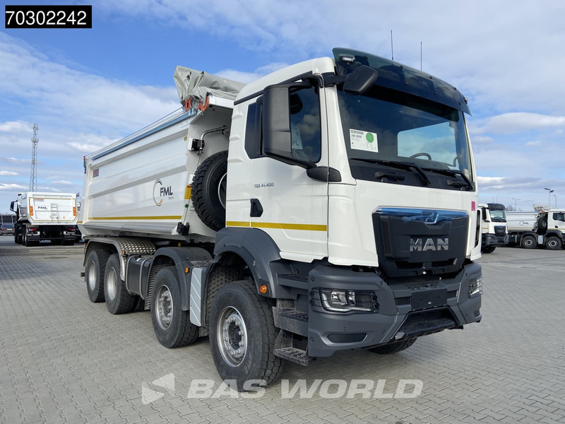 MAN TGS 41.400 8X4 20m3 KH Kipper Tarpaulin Automatic Big-Axle EURO 2 - Tippbil: bilde 3 MAN TGS 41.400 8X4 20m3 KH Kipper Tarpaulin Automatic Big-Axle EURO 2 - Tippbil: bilde 3