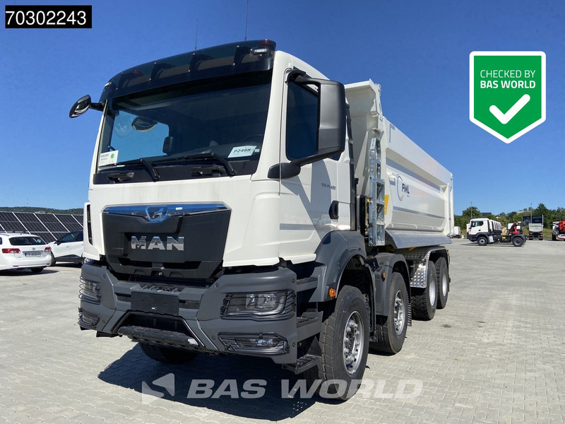 MAN TGS 41.400 8X4 NEW! 20m3 KH Kipper Manual Steel suspension Big-Axle EURO 2 - Tippbil: bilde 1 MAN TGS 41.400 8X4 NEW! 20m3 KH Kipper Manual Steel suspension Big-Axle EURO 2 - Tippbil: bilde 1