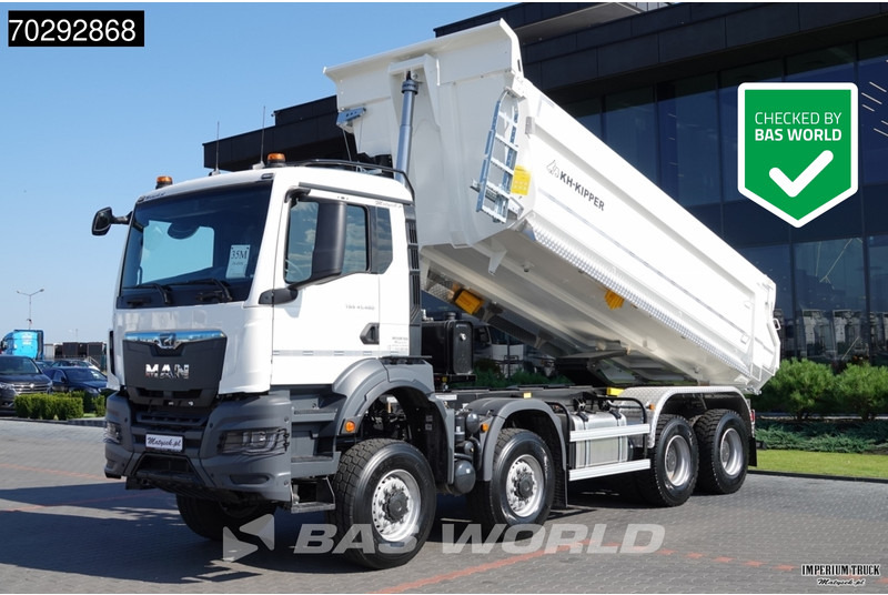 MAN TGS 41.480 TGS 8X8 Manual 8x8 Hardox Steel Tipper Euro 6 - Tippbil: bilde 1 MAN TGS 41.480 TGS 8X8 Manual 8x8 Hardox Steel Tipper Euro 6 - Tippbil: bilde 1