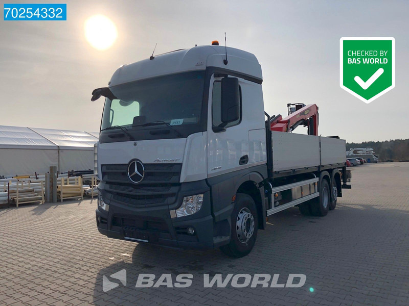 Mercedes-Benz Actros 2646 6X2 Palfinger PK 20.501 L Kran Crane Automatic Euro 6 - Planbil, Kranbil: bilde 1 Mercedes-Benz Actros 2646 6X2 Palfinger PK 20.501 L Kran Crane Automatic Euro 6 - Planbil, Kranbil: bilde 1