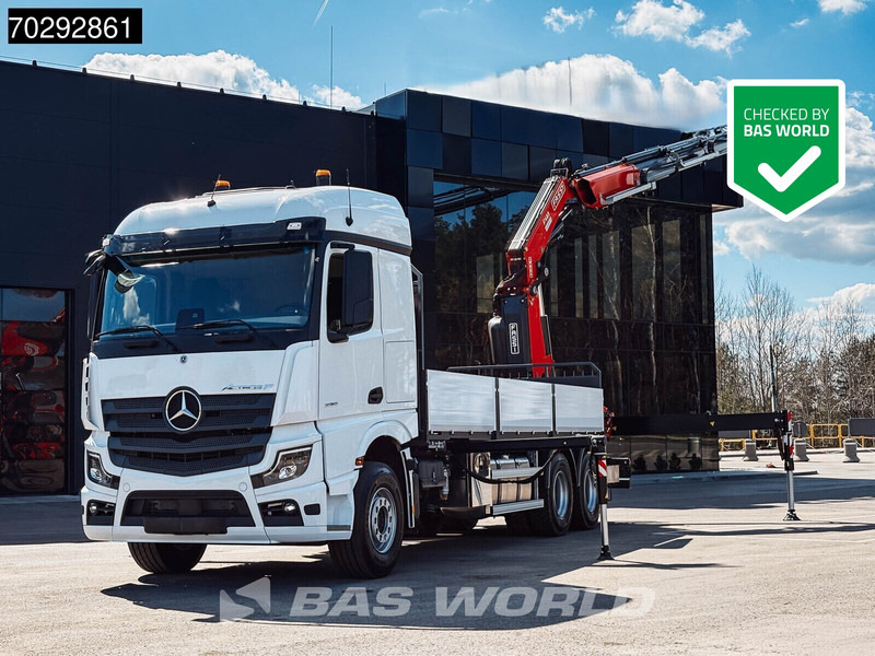 Mercedes-Benz Actros 2651 Actros 6X4 Fassi F486 Led Navi Euro 6 - Planbil, Kranbil: bilde 1 Mercedes-Benz Actros 2651 Actros 6X4 Fassi F486 Led Navi Euro 6 - Planbil, Kranbil: bilde 1