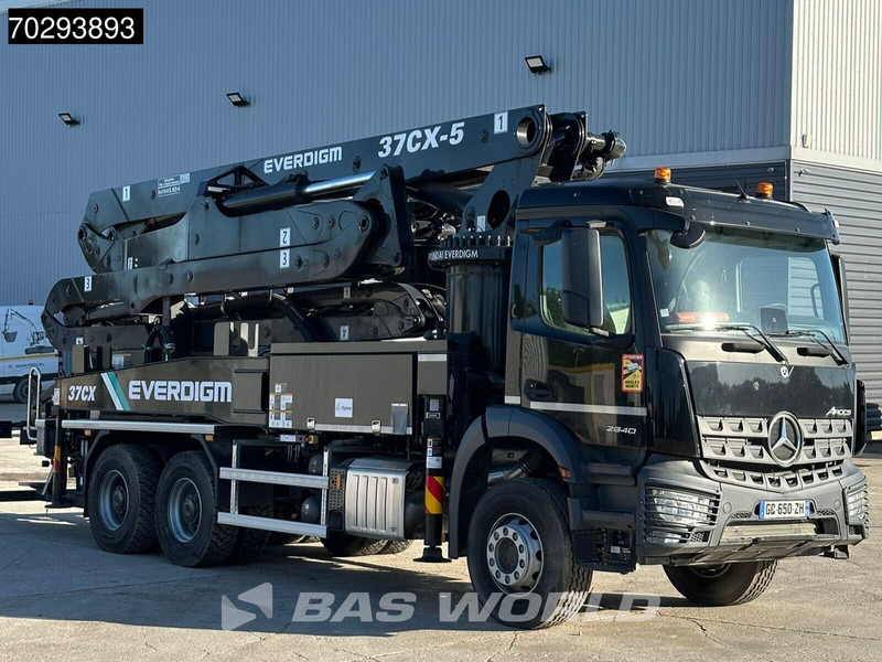 Mercedes-Benz Arocs 2840 Arocs 6X4 NEW! Everdigm 37CX-5 concrete pump Steel Suspension Automatic Euro 6 - Betongpumpe: bilde 3 Mercedes-Benz Arocs 2840 Arocs 6X4 NEW! Everdigm 37CX-5 concrete pump Steel Suspension Automatic Euro 6 - Betongpumpe: bilde 3