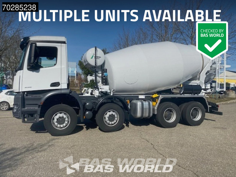 Mercedes-Benz Arocs 4145 8X4 10m3 Schwing Stetter mixer Manual Steelsuspension Euro 3 - Betongbil: bilde 1 Mercedes-Benz Arocs 4145 8X4 10m3 Schwing Stetter mixer Manual Steelsuspension Euro 3 - Betongbil: bilde 1
