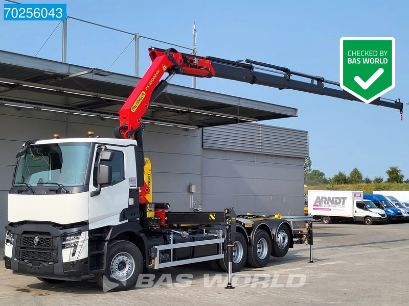 Renault C 480 8X4 NEW! Palfinger PK33002 Kran Crane + 22tons Pallift EURO 6 - Krokbil, Kranbil: bilde 1 Renault C 480 8X4 NEW! Palfinger PK33002 Kran Crane + 22tons Pallift EURO 6 - Krokbil, Kranbil: bilde 1