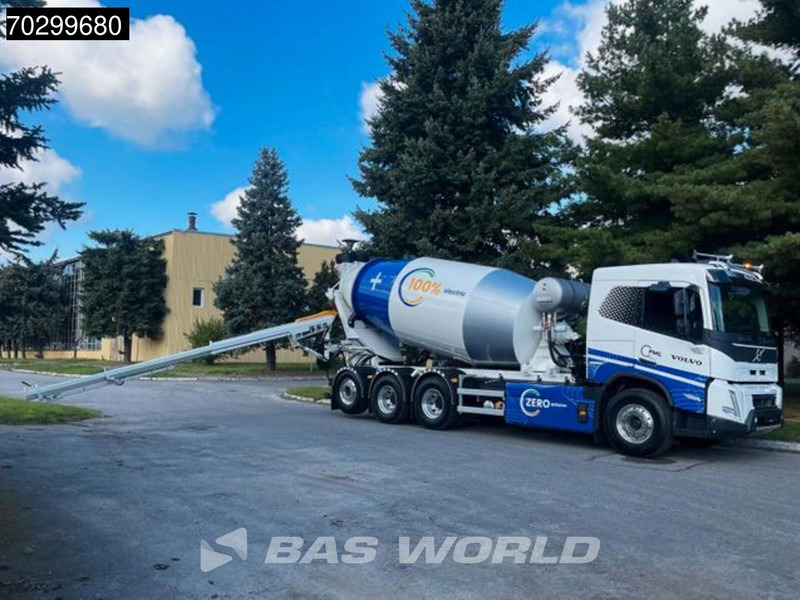 Volvo FMX 670 8X4 100% ELectric 490 kW 10m3 FML Mixer Lift/Steering Axle - Betongbil: bilde 3 Volvo FMX 670 8X4 100% ELectric 490 kW 10m3 FML Mixer Lift/Steering Axle - Betongbil: bilde 3