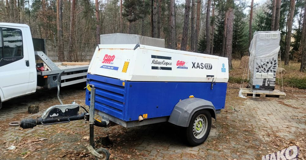 Atlas Copco XAS 137 - Elektrisk generator: bilde 1 Atlas Copco XAS 137 - Elektrisk generator: bilde 1