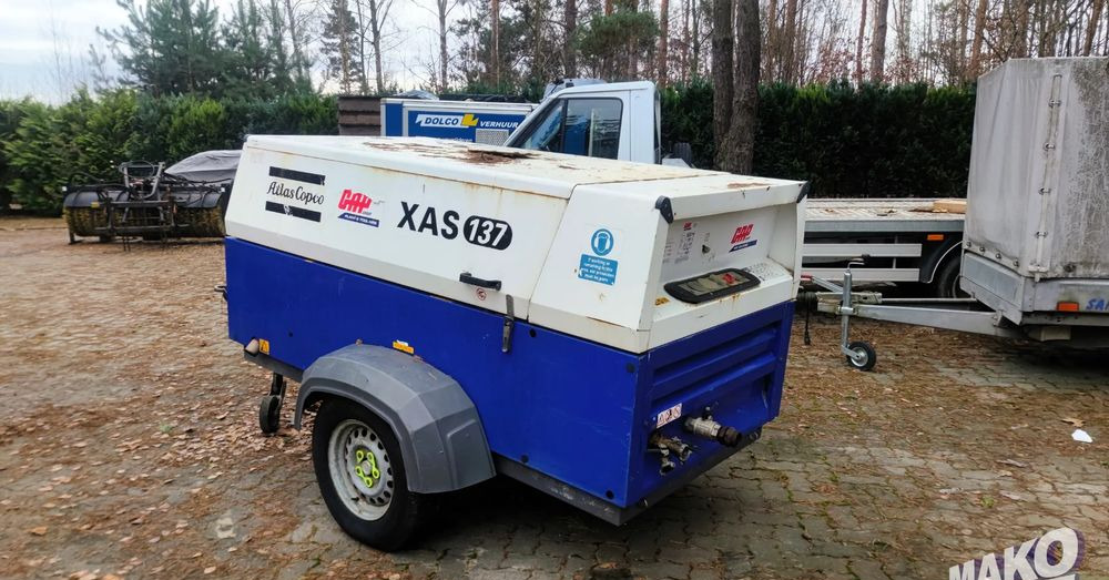 Atlas Copco XAS 137 - Elektrisk generator: bilde 3 Atlas Copco XAS 137 - Elektrisk generator: bilde 3
