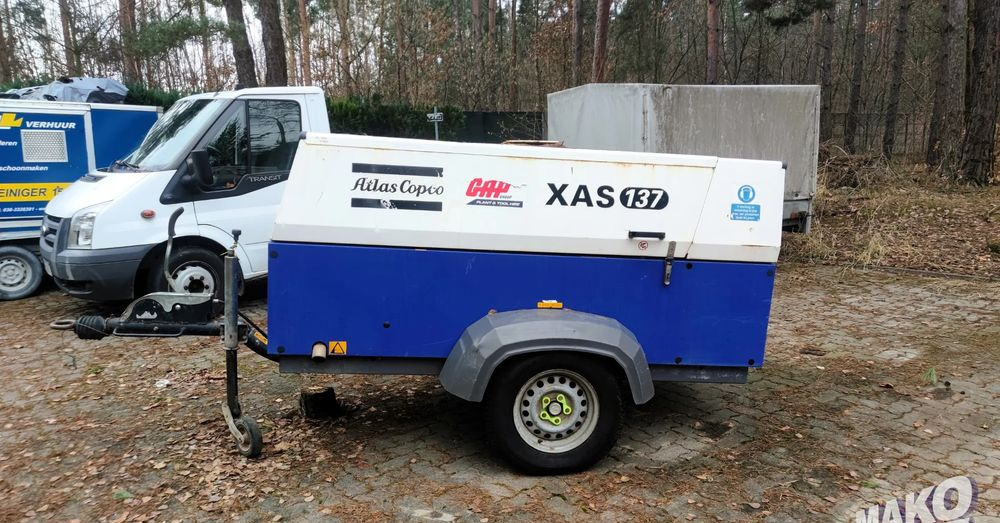 Atlas Copco XAS 137 - Elektrisk generator: bilde 2 Atlas Copco XAS 137 - Elektrisk generator: bilde 2