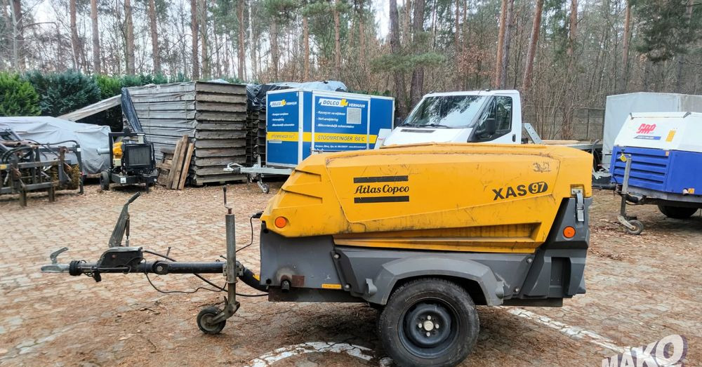 Atlas Copco XAS 97 DD PE - Elektrisk generator: bilde 2 Atlas Copco XAS 97 DD PE - Elektrisk generator: bilde 2