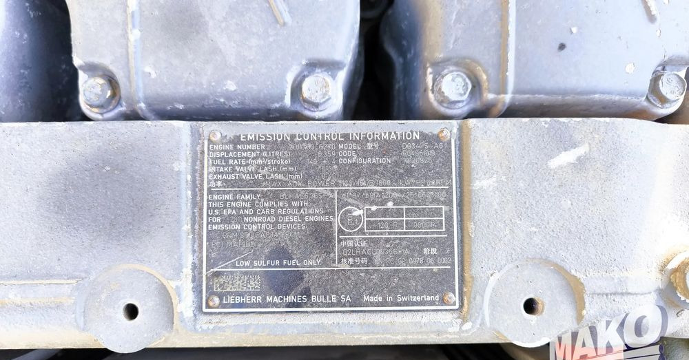 Beltegraver Liebherr R906 LC Litronic: bilde 10 Beltegraver Liebherr R906 LC Litronic: bilde 10