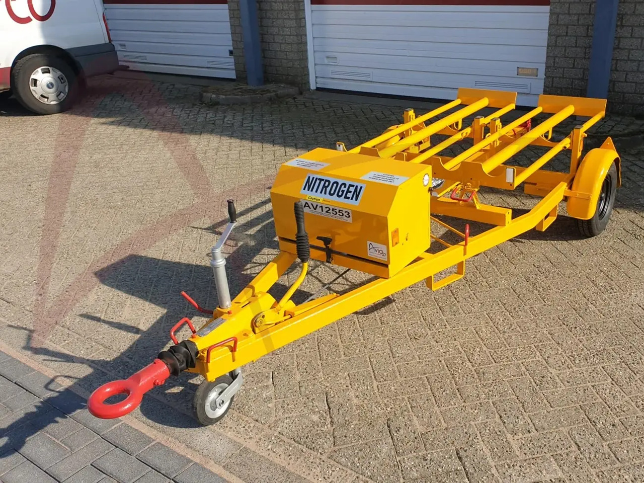 DAVID RITCHIE Trolley 4-cyl N2 charging/MK3 MoD-N - Flyplassutstyr: bilde 2 DAVID RITCHIE Trolley 4-cyl N2 charging/MK3 MoD-N - Flyplassutstyr: bilde 2