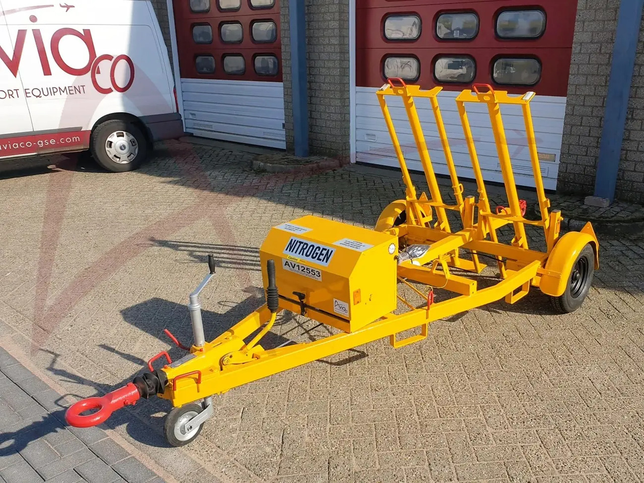 DAVID RITCHIE Trolley 4-cyl N2 charging/MK3 MoD-N - Flyplassutstyr: bilde 1 DAVID RITCHIE Trolley 4-cyl N2 charging/MK3 MoD-N - Flyplassutstyr: bilde 1