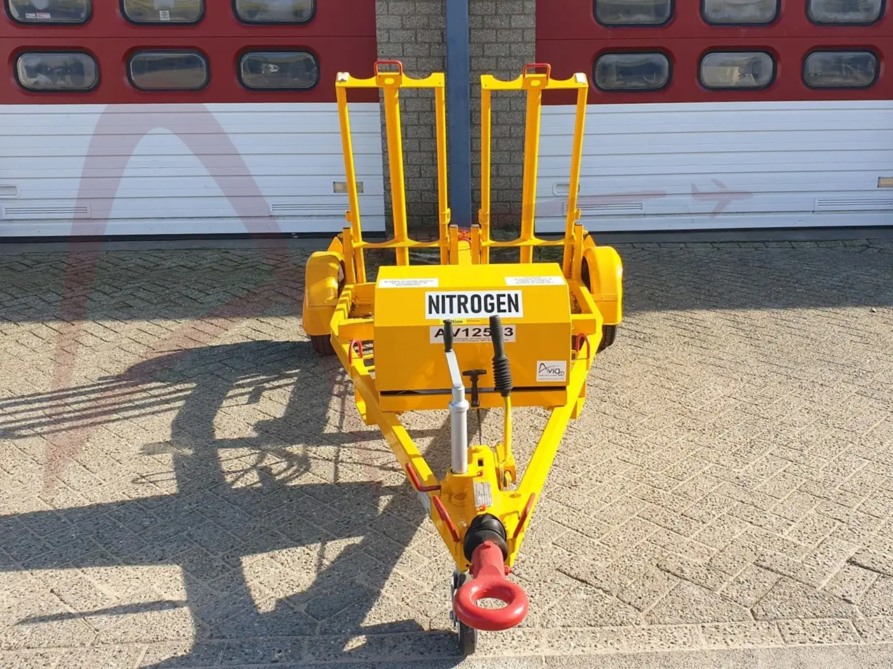 DAVID RITCHIE Trolley 4-cyl N2 charging/MK3 MoD-N - Flyplassutstyr: bilde 5 DAVID RITCHIE Trolley 4-cyl N2 charging/MK3 MoD-N - Flyplassutstyr: bilde 5