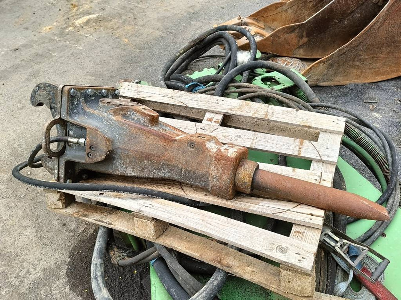 Atlas-Copco HS35U 248 kg hamer breker brokk husqvarna 8 cm - Hydraulisk hammer for Bygg og anlegg: bilde 4 Atlas-Copco HS35U 248 kg hamer breker brokk husqvarna 8 cm - Hydraulisk hammer for Bygg og anlegg: bilde 4