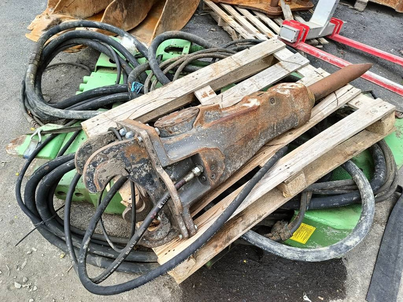 Atlas-Copco HS35U 248 kg hamer breker brokk husqvarna 8 cm - Hydraulisk hammer for Bygg og anlegg: bilde 3 Atlas-Copco HS35U 248 kg hamer breker brokk husqvarna 8 cm - Hydraulisk hammer for Bygg og anlegg: bilde 3