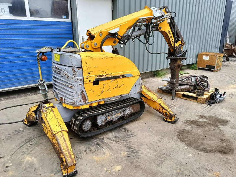 Brokk 180 demolition remote robot excavator husqvarna - Beltegraver: bilde 5 Brokk 180 demolition remote robot excavator husqvarna - Beltegraver: bilde 5