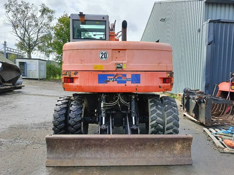 FIAT-HITACHI FH120W bandenkraan Wheel Excavator graafmachine - Hjulgraver: bilde 5 FIAT-HITACHI FH120W bandenkraan Wheel Excavator graafmachine - Hjulgraver: bilde 5