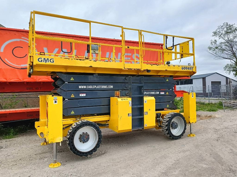 GMG 6094-RT schaarhoogwerper platform hi lift 18 m CE - Sakselift: bilde 1 GMG 6094-RT schaarhoogwerper platform hi lift 18 m CE - Sakselift: bilde 1