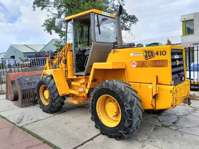 JCB 410 shovel wiellader loader + 2 bakken 4x4 robuust - Hjullaster: bilde 2 JCB 410 shovel wiellader loader + 2 bakken 4x4 robuust - Hjullaster: bilde 2