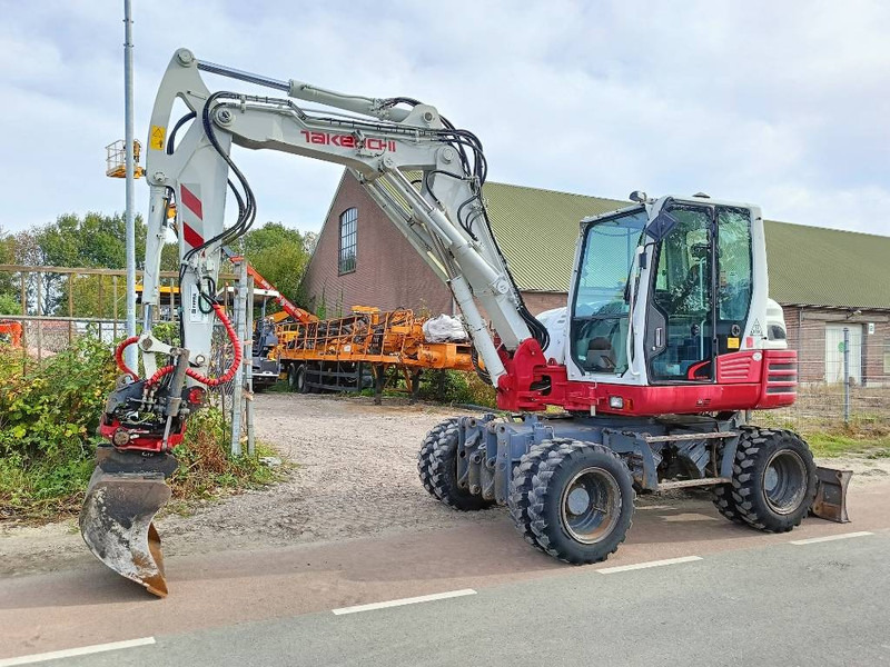 Takeuchi TB 295 W mobiele graafmachine mobile excavator - Hjulgraver: bilde 1 Takeuchi TB 295 W mobiele graafmachine mobile excavator - Hjulgraver: bilde 1