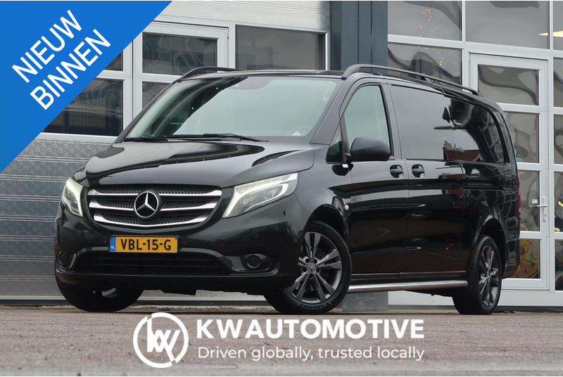 Mercedes-Benz Vito 119 CDI Extra Lang DC AUT/ LED/ CAMERA/ 2X SCHUIF/ CRUISE/ NAVI/ CLIMA/ LEDER/ TREKHAAK - Små varebil, Varebil med dobbelt førerhus: bilde 1 Mercedes-Benz Vito 119 CDI Extra Lang DC AUT/ LED/ CAMERA/ 2X SCHUIF/ CRUISE/ NAVI/ CLIMA/ LEDER/ TREKHAAK - Små varebil, Varebil med dobbelt førerhus: bilde 1