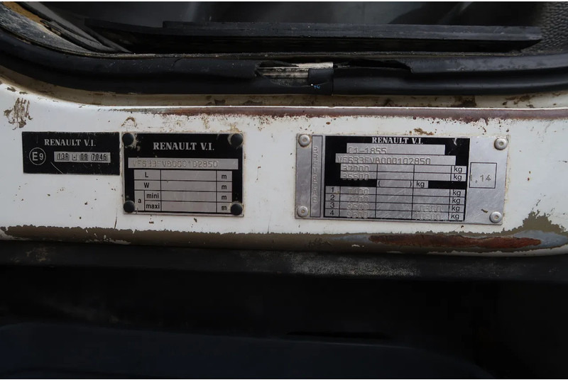 Betongbil Renault Kerax 370 8X4/ MIXER/ BARYVAL 9 M3/ CRUISE CONTROL/: bilde 20