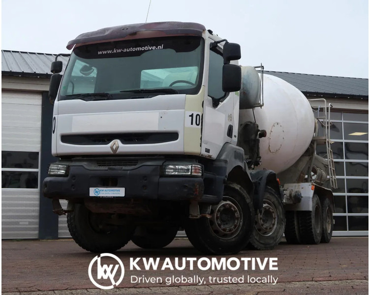 Renault Kerax 370 8X4/ MIXER/ BARYVAL 9 M3/ CRUISE CONTROL/ - Betongbil: bilde 1 Renault Kerax 370 8X4/ MIXER/ BARYVAL 9 M3/ CRUISE CONTROL/ - Betongbil: bilde 1