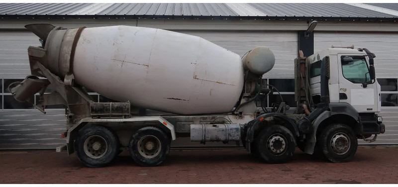 Betongbil Renault Kerax 370 8X4/ MIXER/ BARYVAL 9 M3/ CRUISE CONTROL/: bilde 19