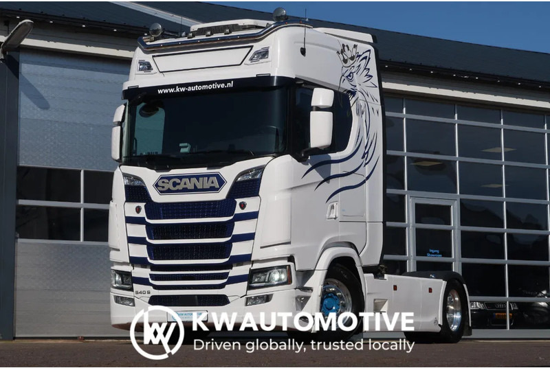 Scania 540S NGS FULL AIR/ RETARDER/ ALCOA/ LEATHER/ 2X TANK/ PARK AIRCO - Trekkvogn: bilde 1 Scania 540S NGS FULL AIR/ RETARDER/ ALCOA/ LEATHER/ 2X TANK/ PARK AIRCO - Trekkvogn: bilde 1