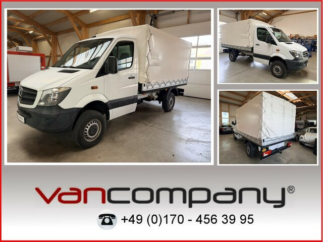 MERCEDES-BENZ Sprinter 316 CDI Pritsche 4x4 Allrad Plane... - Varebil med kapell: bilde 1 MERCEDES-BENZ Sprinter 316 CDI Pritsche 4x4 Allrad Plane... - Varebil med kapell: bilde 1